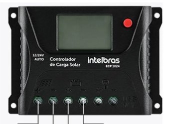 Controlador de carga solar PWM 10A Nacional