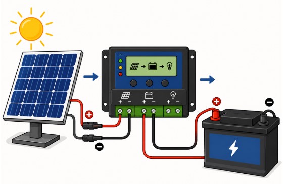 esquema de ligação pequeno sistema solar