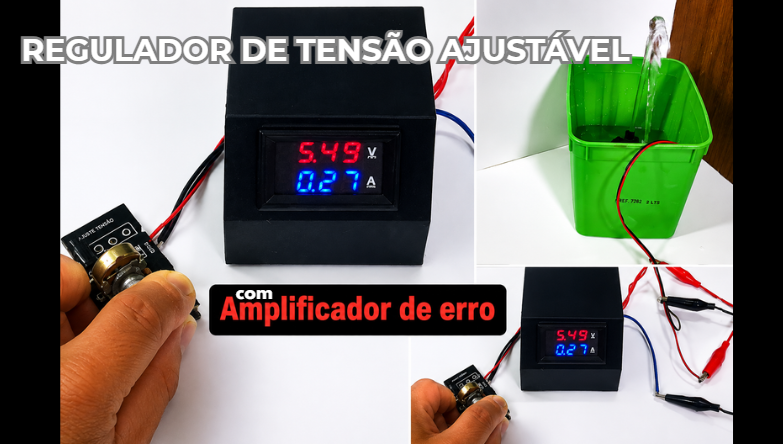 regulkador de tensão ajustável com tl431