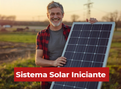 painel solar iniciante