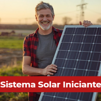 painel solar iniciante
